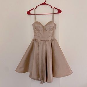 NEW rose gold dress (never worn)